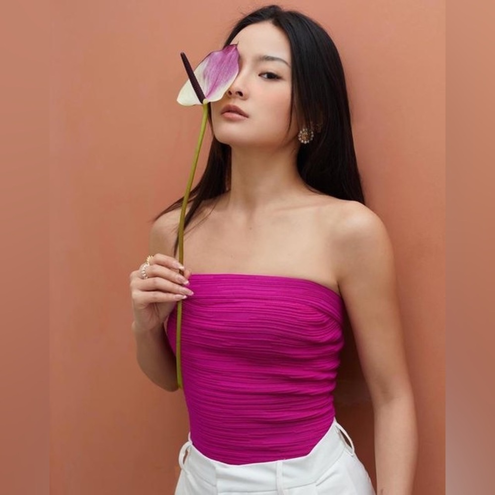 COS Knit Bandeau Top